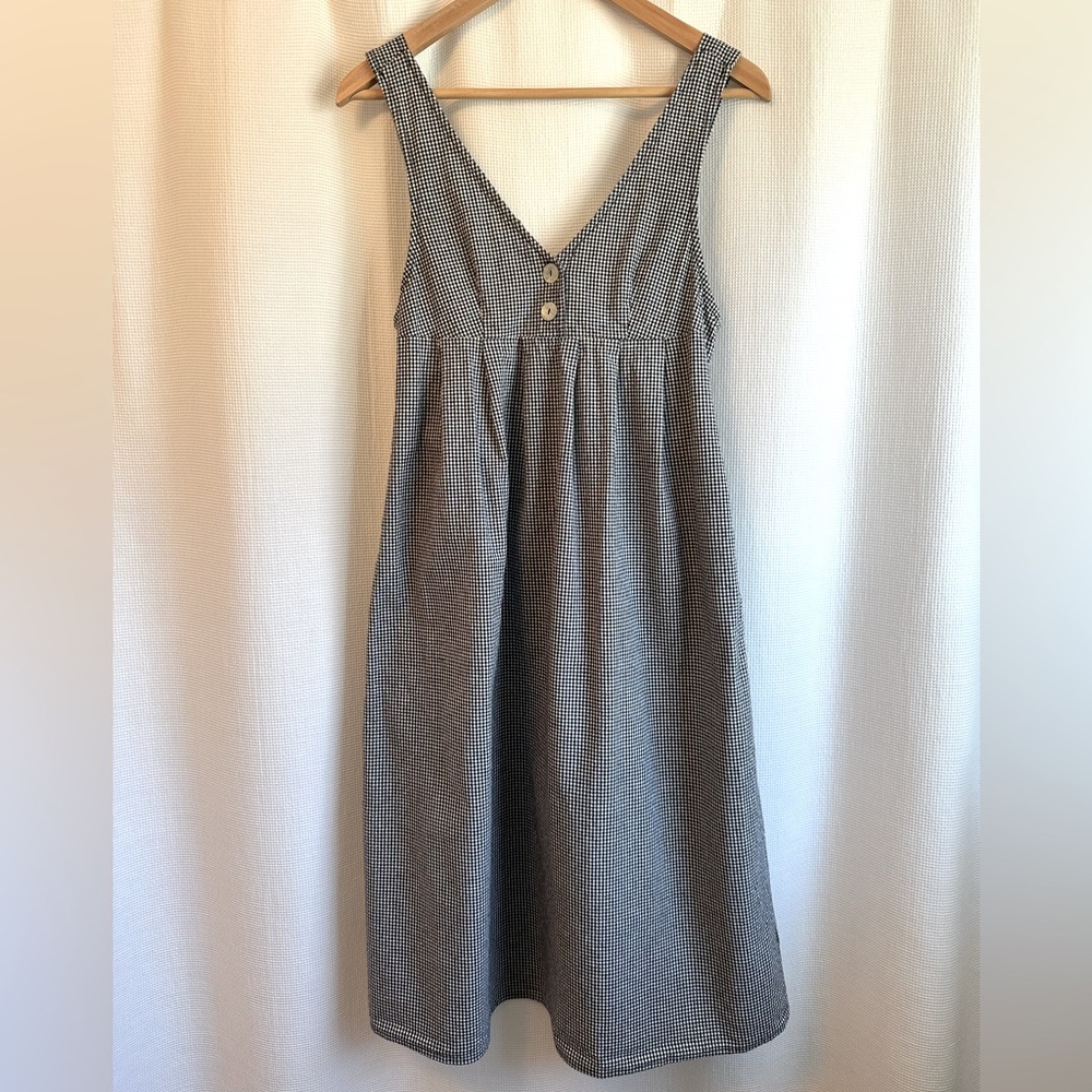 Urban Outfitters Black and White Gingham Dress, XS